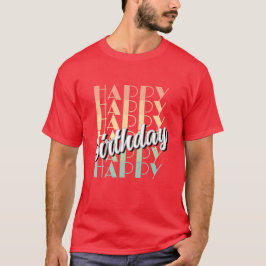 バースデーTシャツ Tシャツ