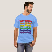 バースデーTシャツ Tシャツ (正面フル)