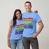 バースデーTシャツ Tシャツ (ユニセックス)
