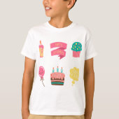 バースデーTシャツ Tシャツ (正面)