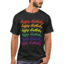 バースデーTシャツ