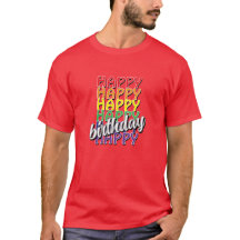 バースデーTシャツ
