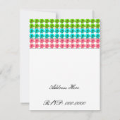 バーストオブフラワーズハウスウォーミング招待状 招待状 (裏面)