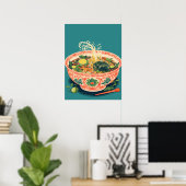 バーストオブフレーバー:巧みな麺器 ポスター (ホームオフィス)