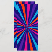 バーストカラフル紡績車デザイン (正面/裏面)