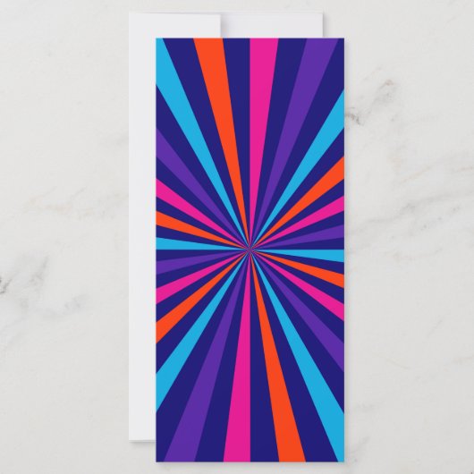 バーストカラフル紡績車デザイン (正面)