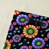 バーストサイケデリック ビーチタオル (インサイチュ)