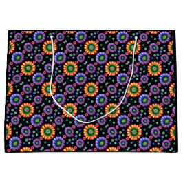 バーストサイケデリック ラージペーパーバッグ