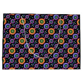 バーストサイケデリック ラージペーパーバッグ (裏面)