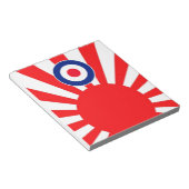 バーストジャパモダンンでローンデルをターゲットにする ノートパッド (アングル)