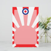 バーストジャパモダンンでローンデルをターゲットにする 便箋 (スタンド正面)