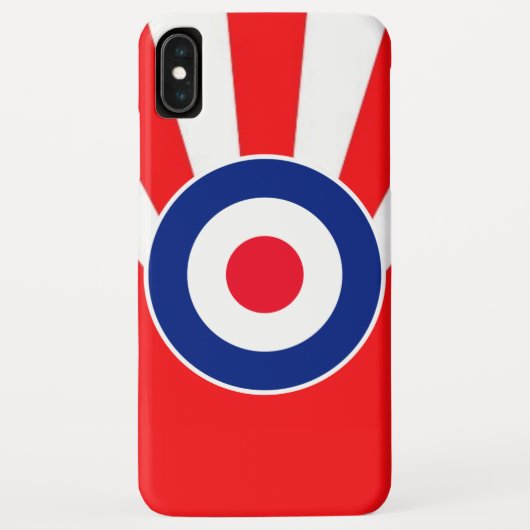 バーストジャパン モッズ ターゲット Case-Mate iPhoneケース (裏面)