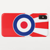バーストジャパン モッズ ターゲット Case-Mate iPhoneケース (裏面(横))