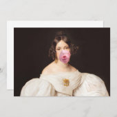 バーストバブルガムディーバ 招待状 (正面/裏面)