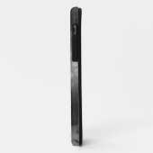 バーストパター点々のあるン – 黒、灰色、白 Case-Mate iPhoneケース (裏面/左)