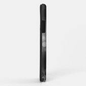 バーストパター点々のあるン – 黒、灰色、白 Case-Mate iPhoneケース (裏面/右)