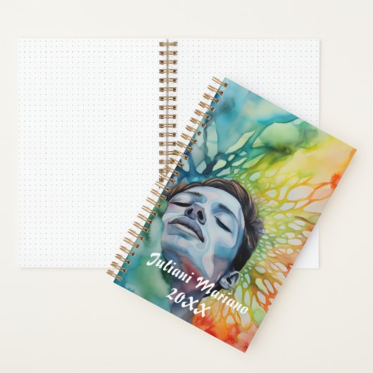 バースト名前をカスタムする ノートブック (内側)