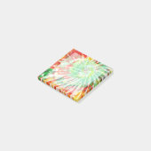 バースト数々のカラー絞り染め ポストイット (アングル)