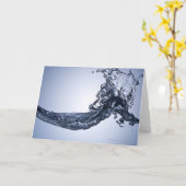 バースト波 カード (黄色い花)