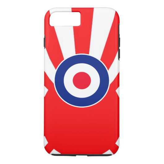 バースト鮮やかモダンジャパンのターゲット Case-Mate iPhoneケース (裏面)