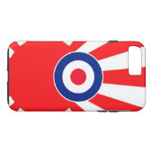 バースト鮮やかモダンジャパンのターゲット Case-Mate iPhoneケース (裏面(横))
