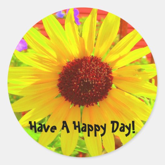 バースト・オブ・サンシャイン ラウンドシール (正面)