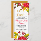 バースト・オブ・レッド2招待状 招待状 (正面/裏面)