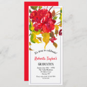 バースト・オブ・レッド・招待状 招待状 (正面/裏面)