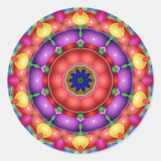 バースト ラウンドシール (正面)