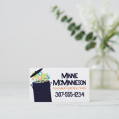 バーストaromas料理ポットシェフの名刺 名刺 (スタンド正面)