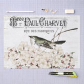 バーズアンドマグノリアティッシュペーパー 薄葉紙 (クラフト)