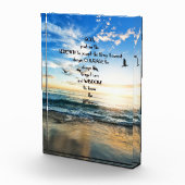 バーズイン飛んでいる天国セレニティ祈りの言葉 フォトブロック (右)