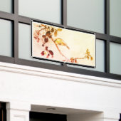 バーズオンツリーブランチ日本のプリントバナー 横断幕 (ビルの外側)