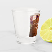 バーズガンディーフラワールームウッド独身最後の夜 ショットグラス (左)