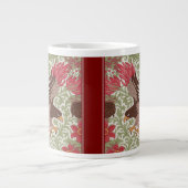 バーズコーヒーカップタペストリー外観アーツ&クラフツ ジャンボコーヒーマグカップ (正面)