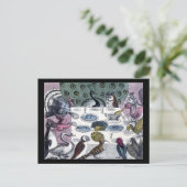 バーズディナーパーティー ポストカード (スタンド正面)