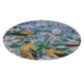 バーズニューコレクションオリジナルハンドア色彩の鮮やかート カッティングボード (角)