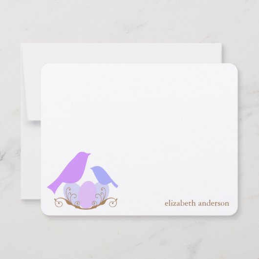 バーズネストフラットサンキューカード サンキューカード (正面)