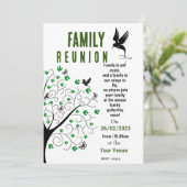 バーズファミリー懇親会招待状 招待状 (スタンド正面)