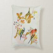 バーズブルーティット、チャフインチ、グリーンフィンチ アクセントクッション (裏面(縦))