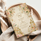 バーズンお洒落グのエレガ素朴ンス 招待状