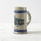 バーズ、ドラゴン、魔術、マジック・スタイン ビールジョッキ (正面右)