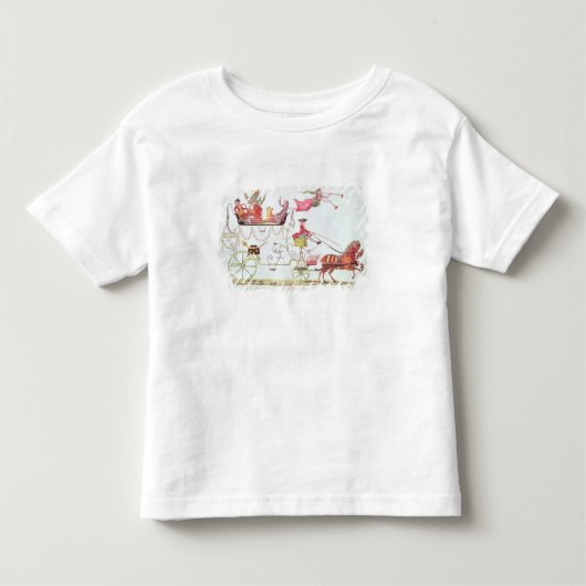 バーセイルズのための3つの発注の出発 トドラーTシャツ (正面)