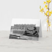 バーセイルズのネプチューンの彫像 カード (黄色い花)