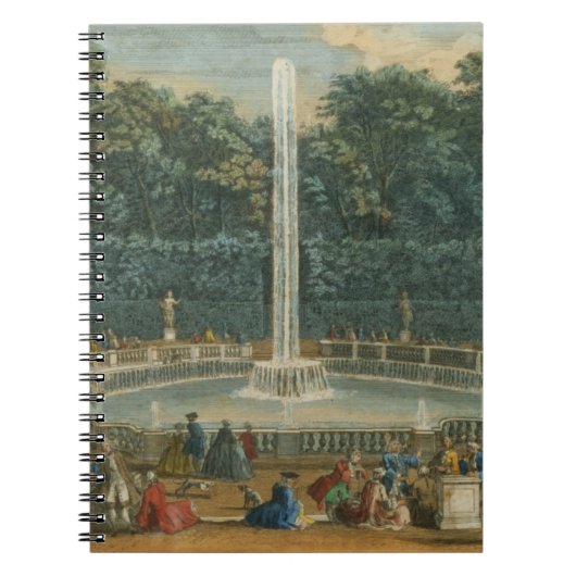 バーセイルズのパブの庭のドーム。 Lau著 ノートブック (正面)