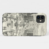 バーセイルズの庭の噴水の油絵 Case-Mate iPhoneケース (裏面(横))