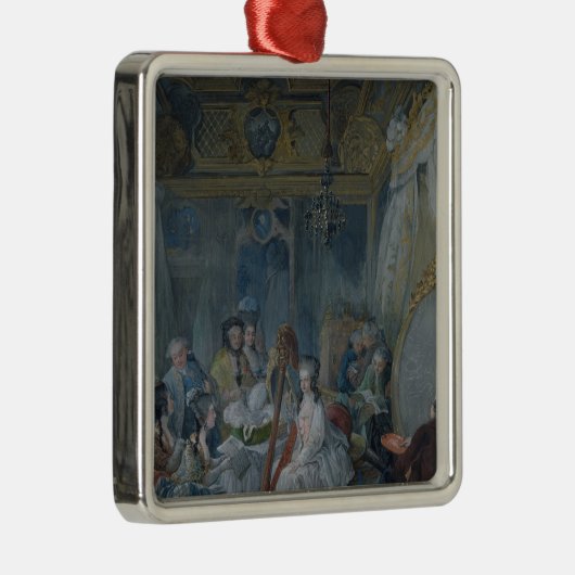 バーセイルズの彼女の部屋のMarieアントワネット メタルオーナメント (右)