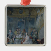 バーセイルズの彼女の部屋のMarieアントワネット メタルオーナメント (正面)