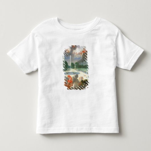 バーセイルズの果樹園。 ドラゴンのプールの眺め トドラーTシャツ (正面)