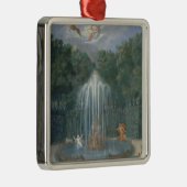 バーセイルズの果樹園。 星または水の眺め メタルオーナメント (右)